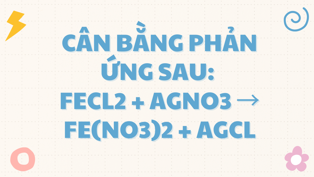 Cân Bằng Phương Trình Hóa Học